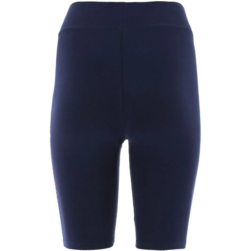 Women's Katalina Cotton Cycling Shorts Marine / Pink 2 Women's Katalina Cotton Cycling Shorts Marine / Pink - Image 2