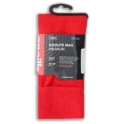 Koolite Max Premium Sports Socks Red -underwear Zone kmpr s01 0 gen rdxxxx adlt p3