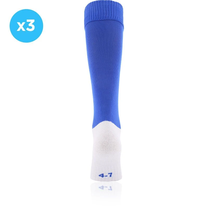 Men's Koolite Max Premium Sports Socks 3 Pack Royal 2 Men's Koolite Max Premium Sports Socks 3 Pack Royal - Image 2