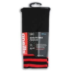 Koolite Max Premium Sports Socks Bars Black / Red -underwear Zone kmpr s02 0 gen bkrdxx adlt p3 1
