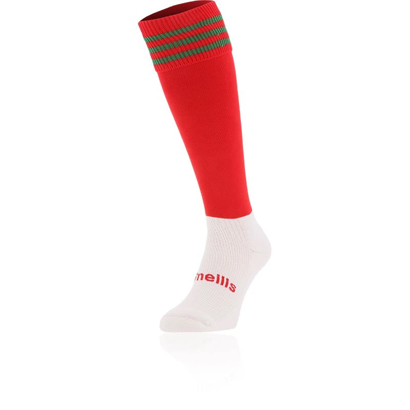 Koolite Max Premium Sports Socks Bars Red / Green 1 Koolite Max Premium Sports Socks Bars Red / Green