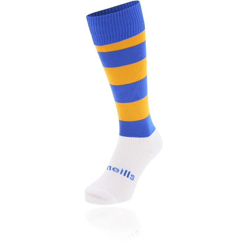 Koolite Max Premium Sports Socks Hoops Royal / Amber 1 Koolite Max Premium Sports Socks Hoops Royal / Amber