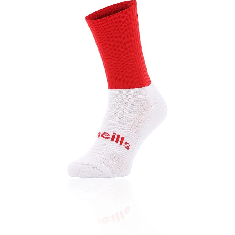 Koolite Max Grip Socks Red / White 2 Koolite Max Grip Socks Red / White - Image 2