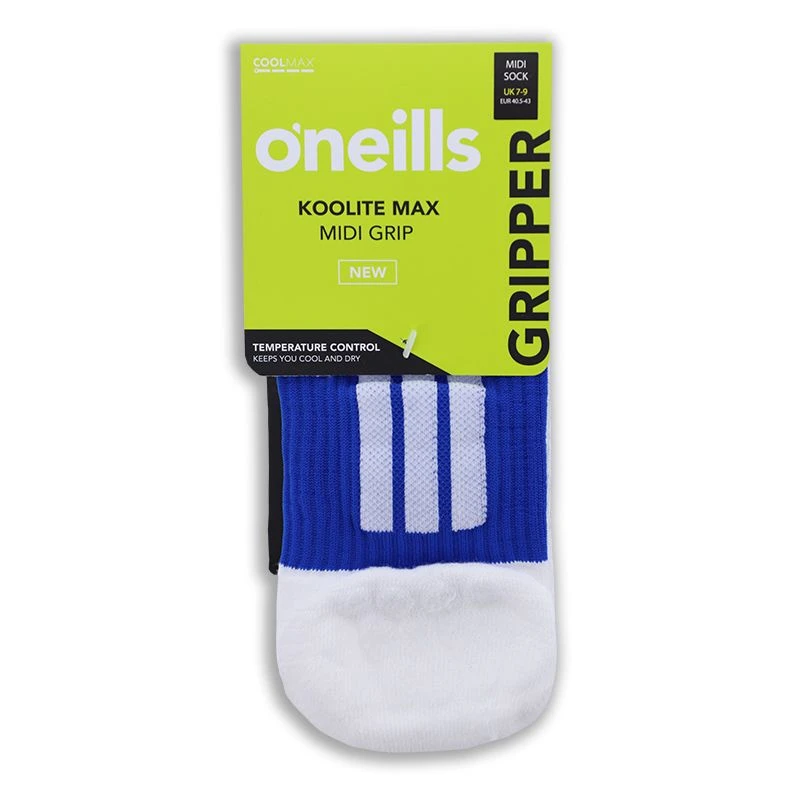 Koolite Max Grip Socks Royal / White 3 Koolite Max Grip Socks Royal / White - Image 3