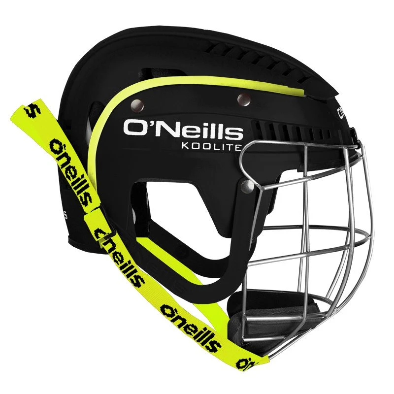 Koolite Hurling Helmet Black / Yellow 2 Koolite Hurling Helmet Black / Yellow - Image 2