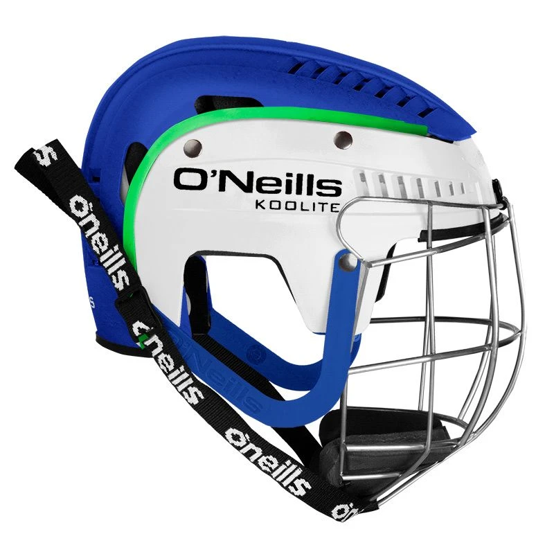 Koolite Hurling Helmet Royal / White / Green 2 Koolite Hurling Helmet Royal / White / Green - Image 2
