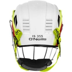 Koolite Hurling Helmet White / Red / Yellow -underwear Zone koolite helmet 2020 wht red flo yell 2