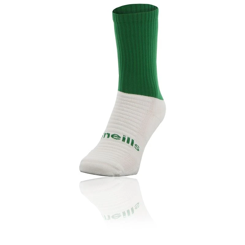 Koolite Max Grip Socks 3 Pack Green / White 2 Koolite Max Grip Socks 3 Pack Green / White - Image 2
