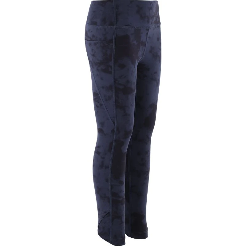 Kids' Kora 7/8 Leggings Marine / Silver 1 Kids' Kora 7/8 Leggings Marine / Silver