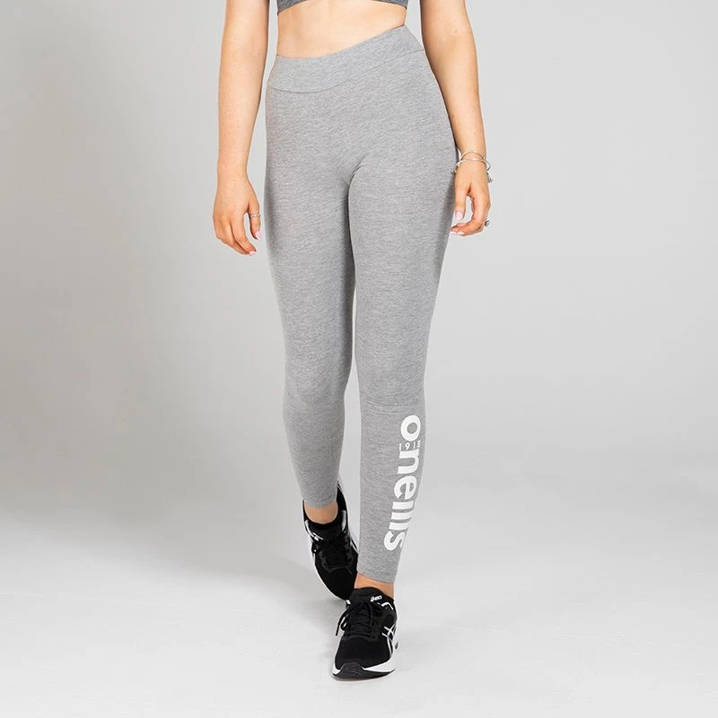 Women's Kourtney Full Length Leggings Grey / White 1 Women's Kourtney Full Length Leggings Grey / White