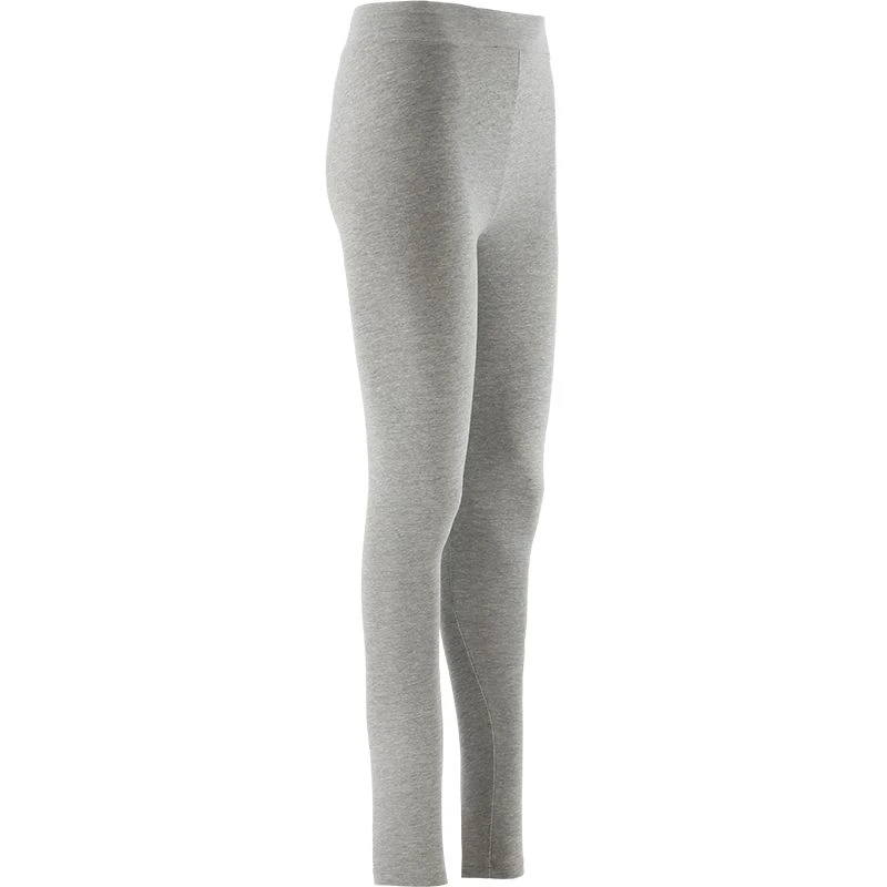 Women's Kourtney Full Length Leggings Grey / White 3 Women's Kourtney Full Length Leggings Grey / White - Image 3