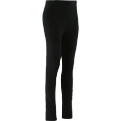 Women's Kourtney Regular Leggings Black / Gold -underwear Zone kourtney040 full length tights blk gold 2 1