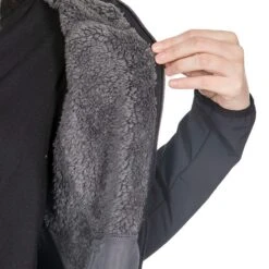 Trespass Women's Kristen Hooded Softshell Jacket Black -underwear Zone kristen fajkssn20003 blk m06