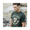 Lansdowne Men's Ireland Celtic Nation Crest T-Shirt Bottle / Gold