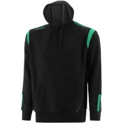 Men's Loxton Hooded Top Black / Green