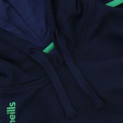 Men's Loxton Hooded Top Marine / Green -underwear Zone loxton 011 flc hoodie 2s mar emer 8