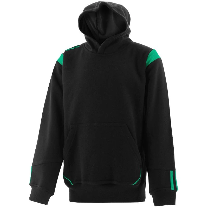 Kids' Loxton Hooded Top Black / Green 1 Kids' Loxton Hooded Top Black / Green