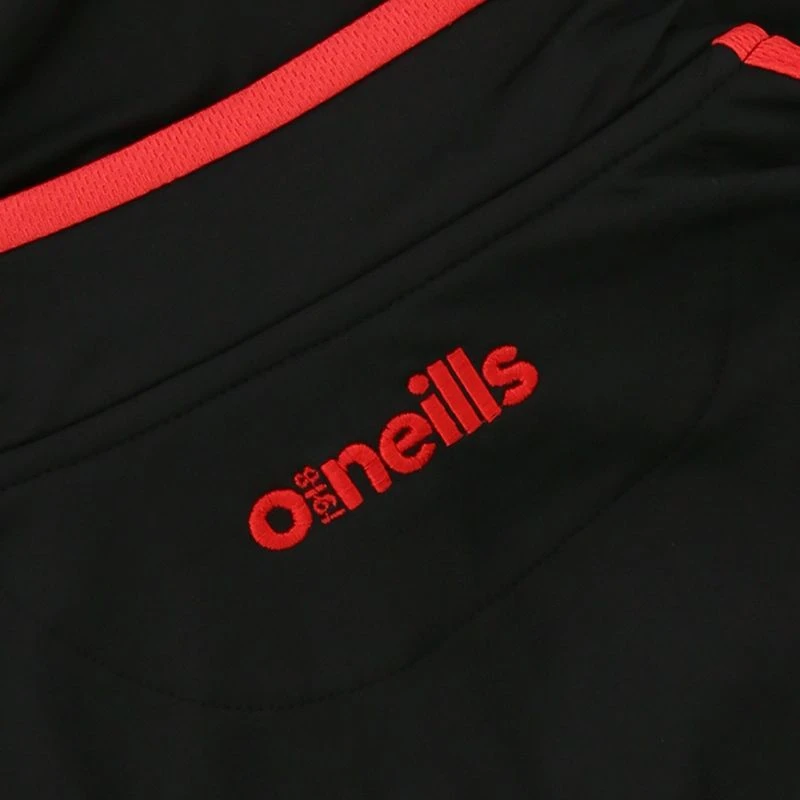 Men's Loxton Brushed Half Zip Top Black / Red 3 Men's Loxton Brushed Half Zip Top Black / Red - Image 3