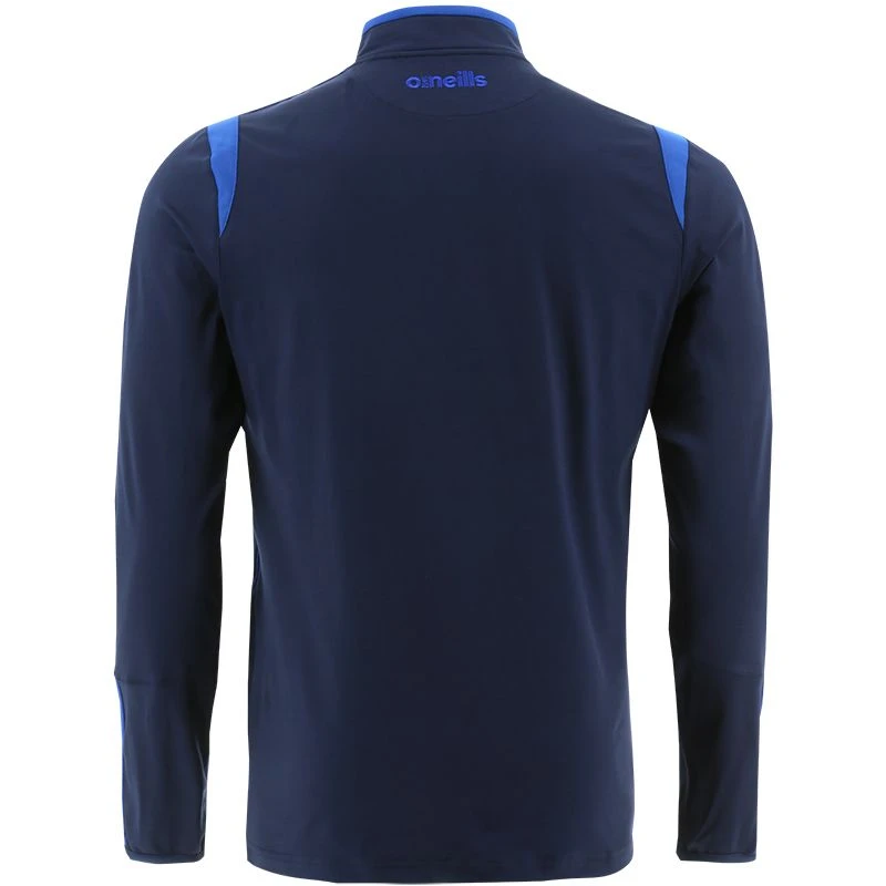 Men's Loxton Brushed Half Zip Top Marine / Royal 2 Men's Loxton Brushed Half Zip Top Marine / Royal - Image 2
