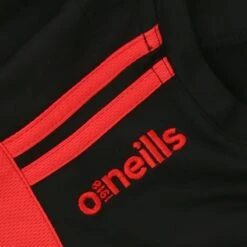 Men's Loxton Brushed Crew Neck Top Black / Red -underwear Zone loxton 183 brushed crew neck blk red 2s 4