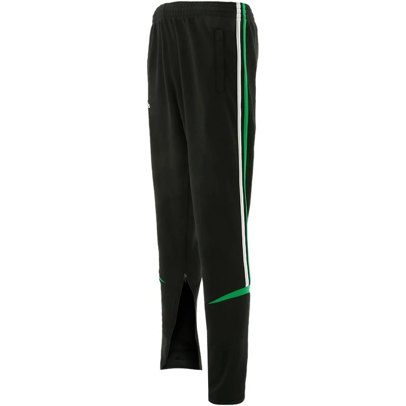 Kids' Loxton Squad Skinny Bottoms Black / Green / White 2 Kids' Loxton Squad Skinny Bottoms Black / Green / White - Image 2