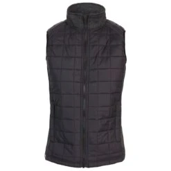 Trespass Women's Lyla Padded Gilet Black -underwear Zone lyla fajkgitr0001 blx a