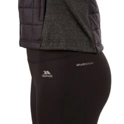 Trespass Women's Lyla Padded Gilet Black -underwear Zone lyla fajkgitr0001 blx m05