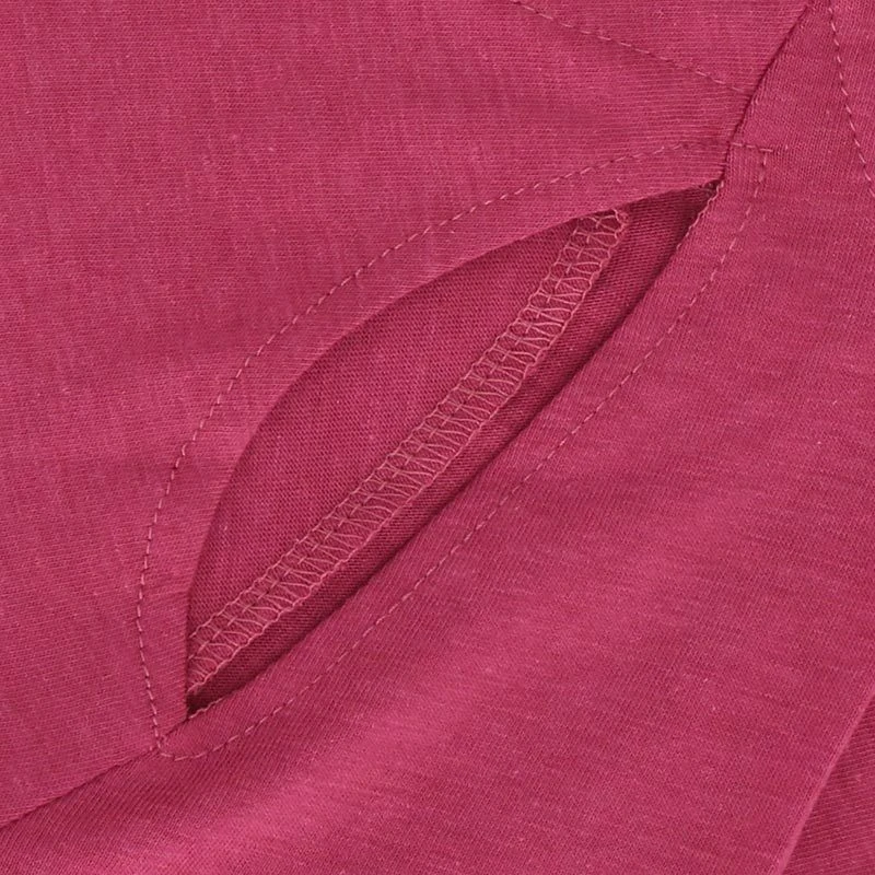 Women's Madison Cotton T-Shirt Pink 6 Women's Madison Cotton T-Shirt Pink - Image 6