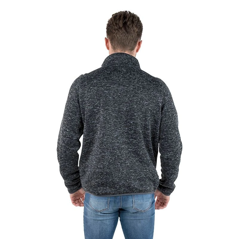 Trespass Men's Bingham Fleece Jacket Black Marl 4 Trespass Men's Bingham Fleece Jacket Black Marl - Image 4