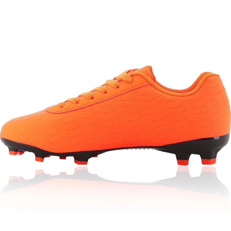 Mamba Firm Ground Laced Football Boots Orange / Black 2 Mamba Firm Ground Laced Football Boots Orange / Black - Image 2