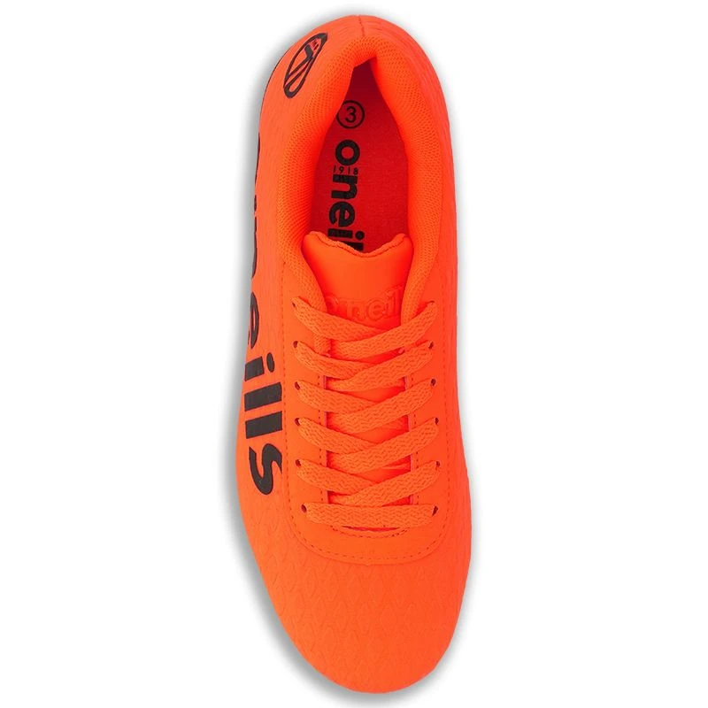 Mamba Firm Ground Laced Football Boots Orange / Black 3 Mamba Firm Ground Laced Football Boots Orange / Black - Image 3