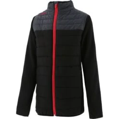 Kids' Montana Padded Jacket Black / Pink