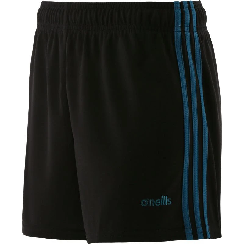 Women's Mourne Shorts Black / Teal 1 Women's Mourne Shorts Black / Teal