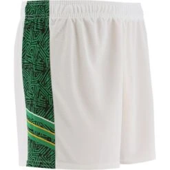 Mourne Shorts White / Green Shadow / Amber