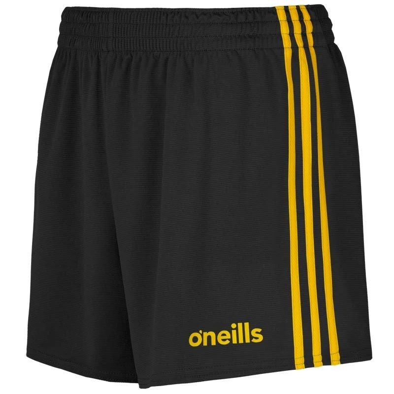 Women's Mourne Shorts Black / Amber 5 Women's Mourne Shorts Black / Amber - Image 5