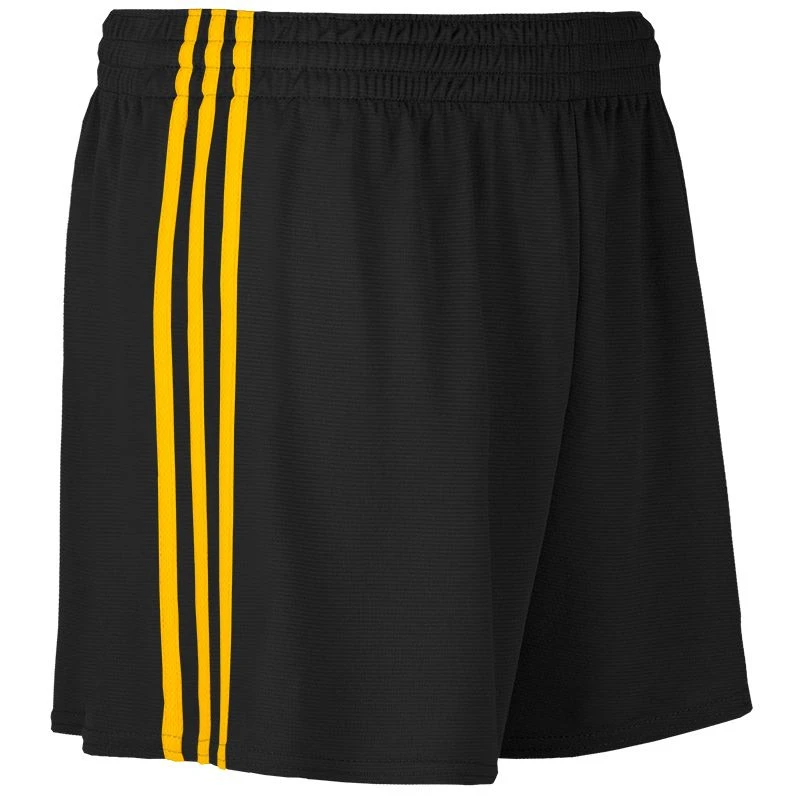Women's Mourne Shorts Black / Amber 6 Women's Mourne Shorts Black / Amber - Image 6