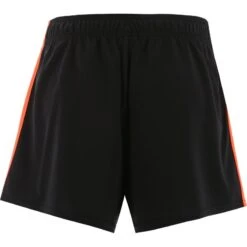 Women's Mourne Shorts Black / Flo Orange 8 Women's Mourne Shorts Black / Flo Orange -underwear Zone mourne gaelic shorts blk flo org wmns 3s 3