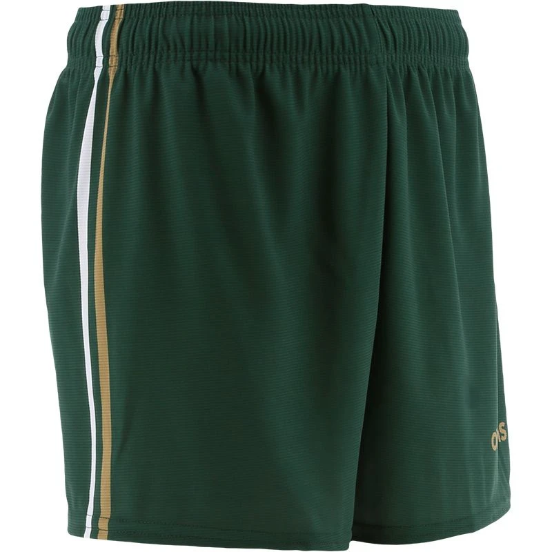 Women's Mourne Shorts Green / Gold / White 7 Women's Mourne Shorts Green / Gold / White - Image 7