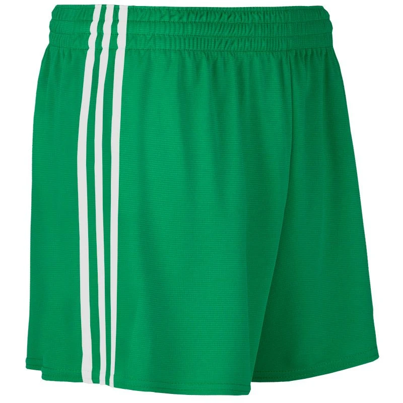 Kids' Mourne Shorts Green / White 2 Kids' Mourne Shorts Green / White - Image 2