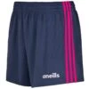Kids' Mourne Shorts Navy / Paradise Pink