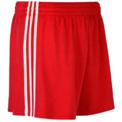 Women's Mourne Shorts Red / White -underwear Zone mourne gaelic shorts red wht 2 1