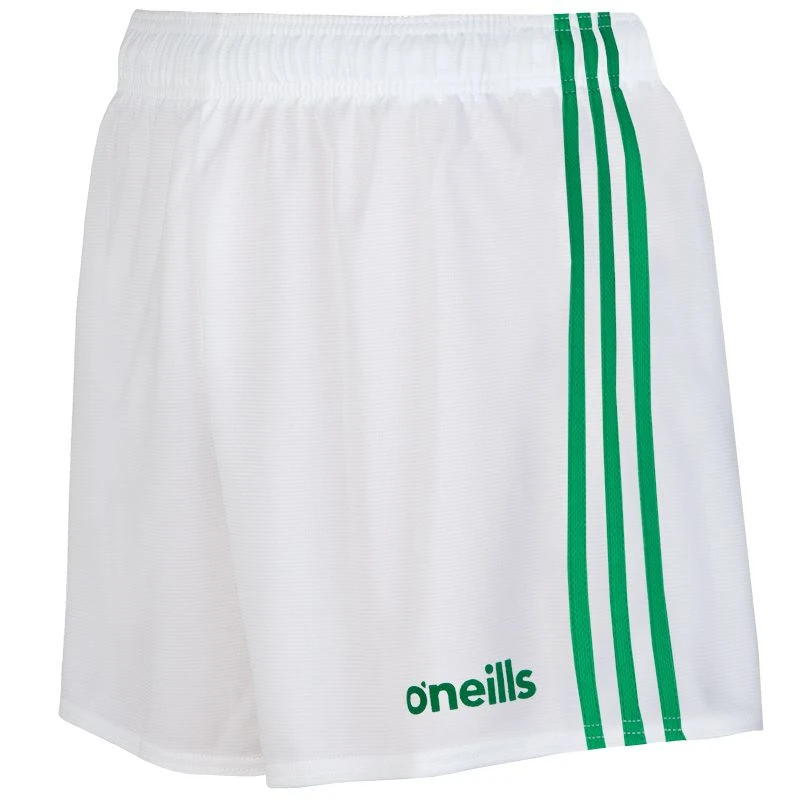 Mourne Shorts White / Green 1 Mourne Shorts White / Green