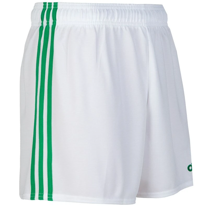 Mourne Shorts White / Green 2 Mourne Shorts White / Green - Image 2