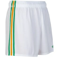 Women's Mourne Shorts White / Green / Amber -underwear Zone mourne gaelic shorts wht emer amb 3s 2 1