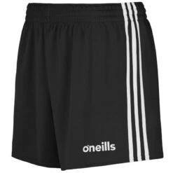 Women's Mourne Shorts Black / White -underwear Zone mourne shorts gaelic blk wht 1 1