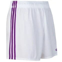 Women's Mourne Shorts White / Purple -underwear Zone mourne shorts wht wexford purple 2