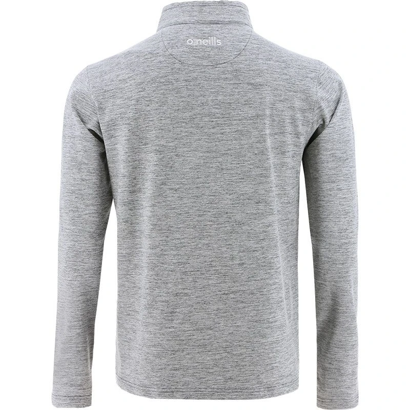 Men's Myles Fleece Half Zip Top Grey 3 Men's Myles Fleece Half Zip Top Grey - Image 3