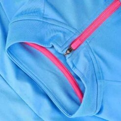 Kids' Natalie Half Zip Top Blue / Pink -underwear Zone nata 012 0 gen bepk kids p5 1