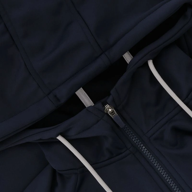 Men's Nathan Technical Fleece Full Zip Top Marine / Silver 4 Men's Nathan Technical Fleece Full Zip Top Marine / Silver - Image 4