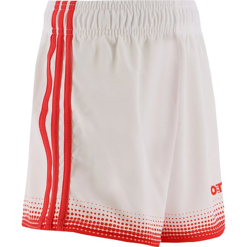 Kids' Nelson Shorts White / Red 2 Kids' Nelson Shorts White / Red - Image 2